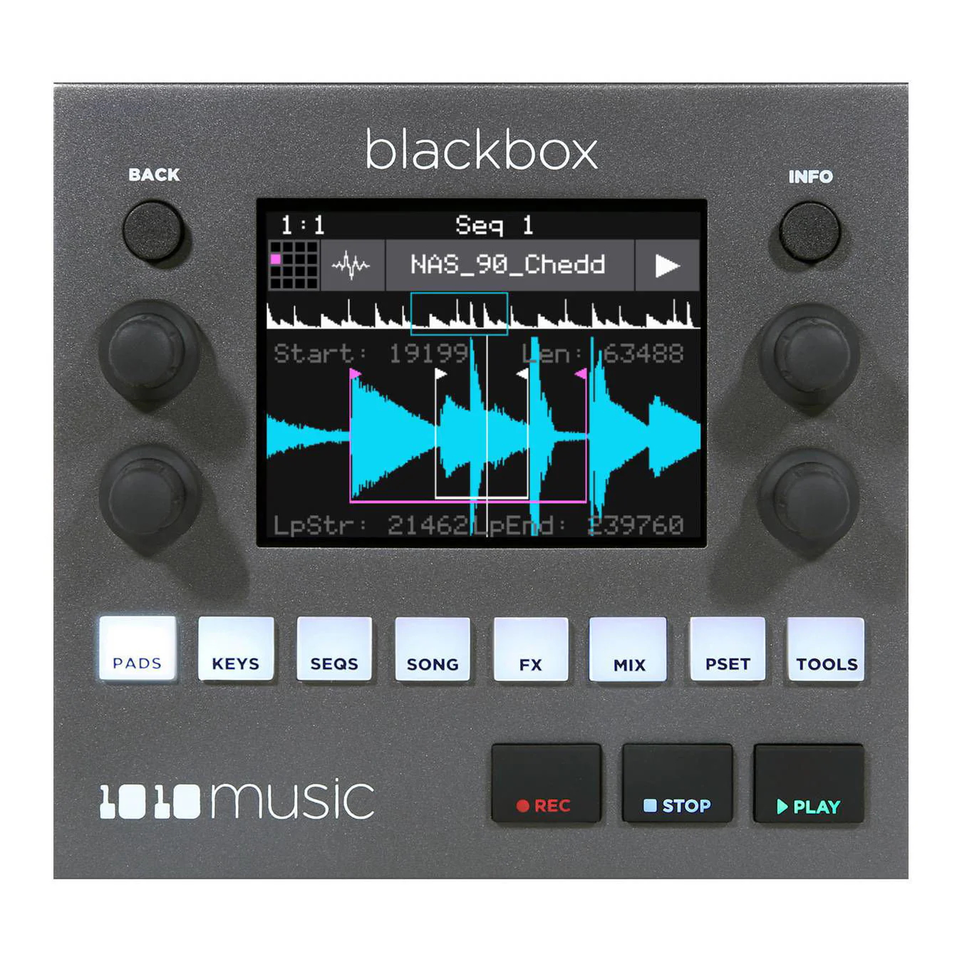 1010music Blackbox Desktop Sampler With Touchscreen - Image 8