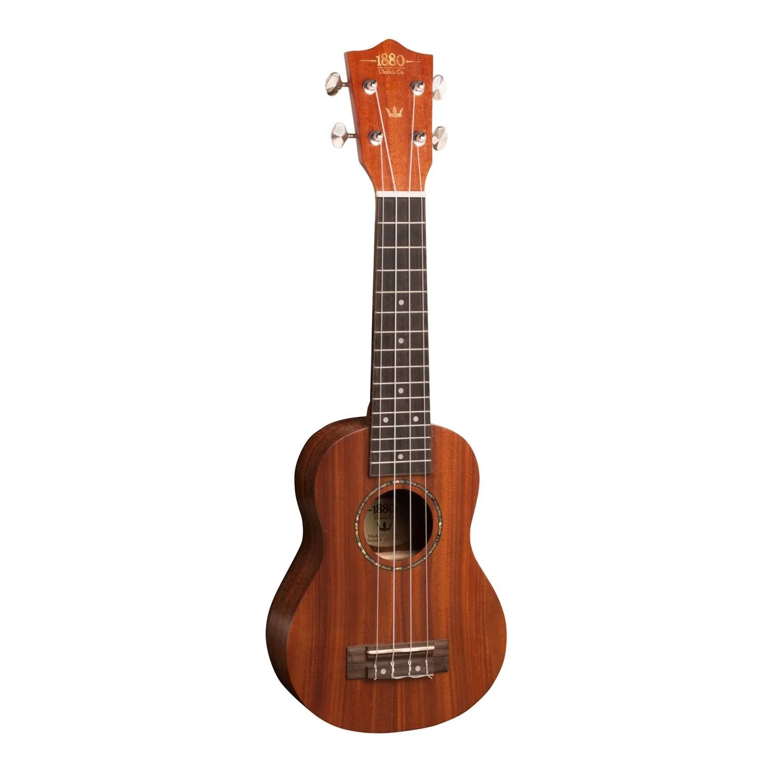 1880 EU100S Solid Mahogany Top Soprano Ukulele - Image 3