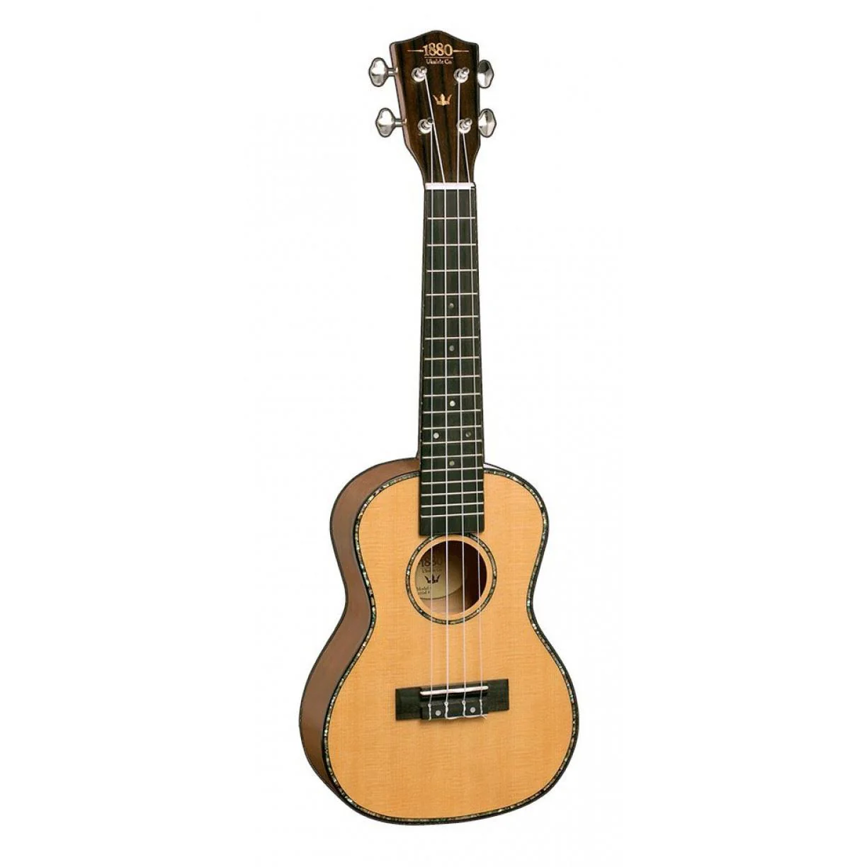1880 EU200C Solid Spruce Top Concert Ukulele - Image 3
