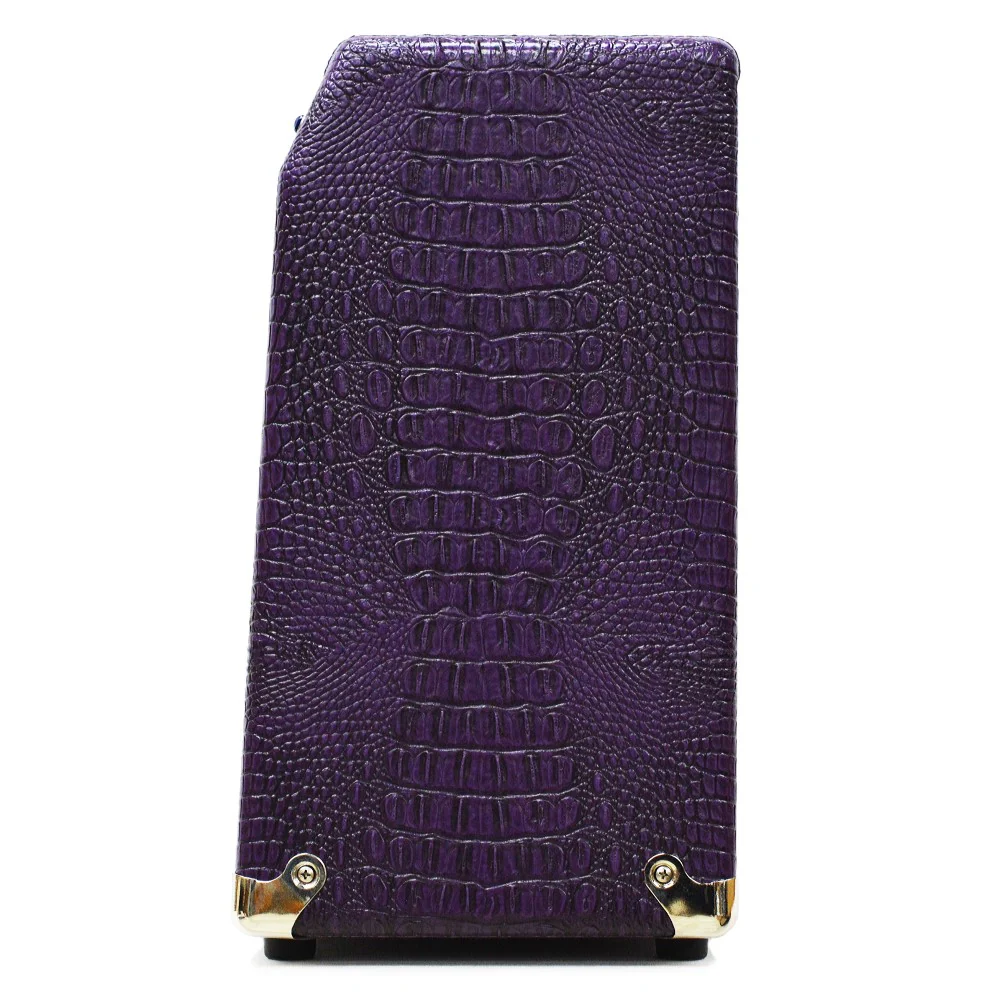 Achillies Zephyr 22W 1x12 Tube Combo Guitar Amp with Jensen Speaker - Purple Crocodile Tolex - Image 4