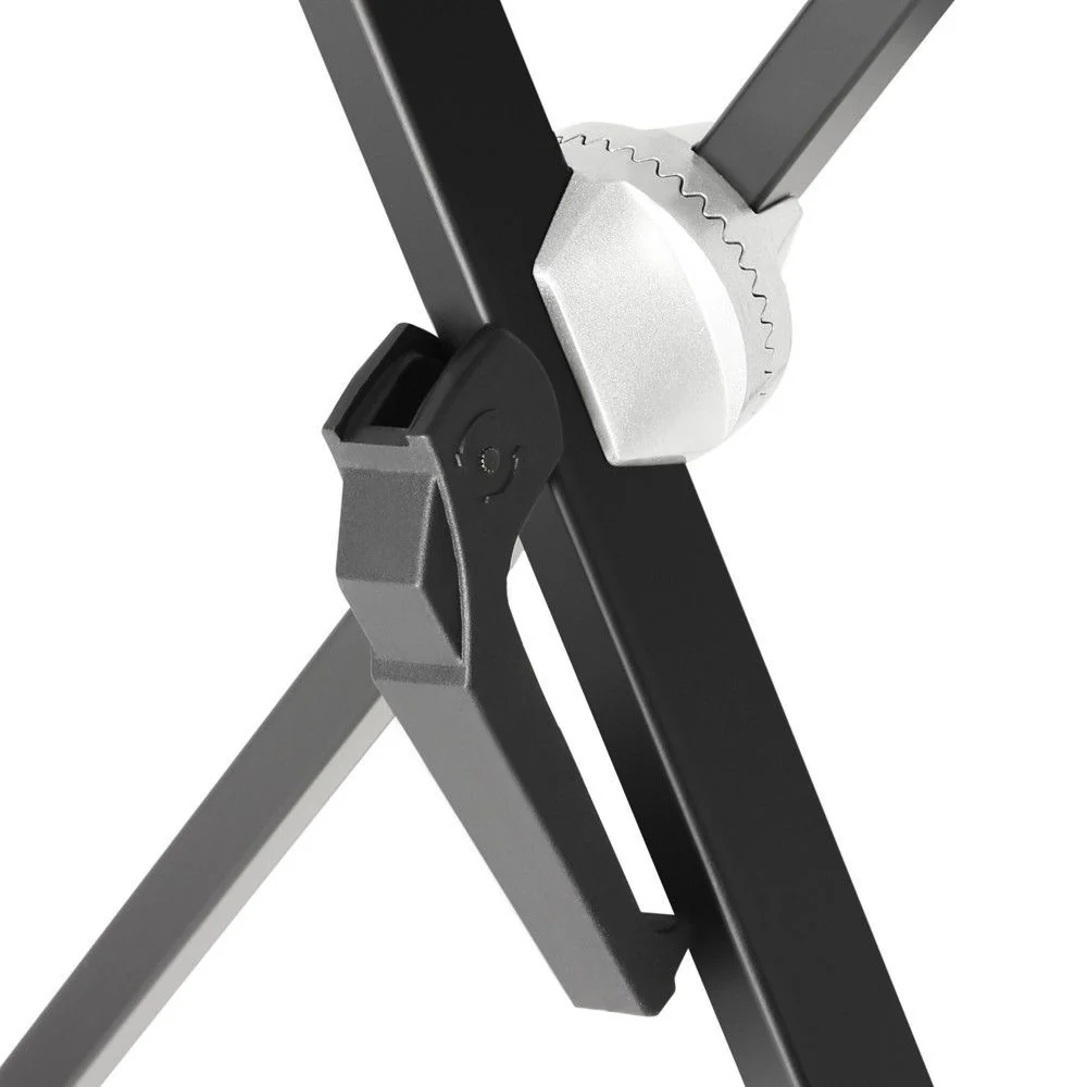 Adam Hall SKS01 Steel X-Frame Keyboard Stand Black - Image 5