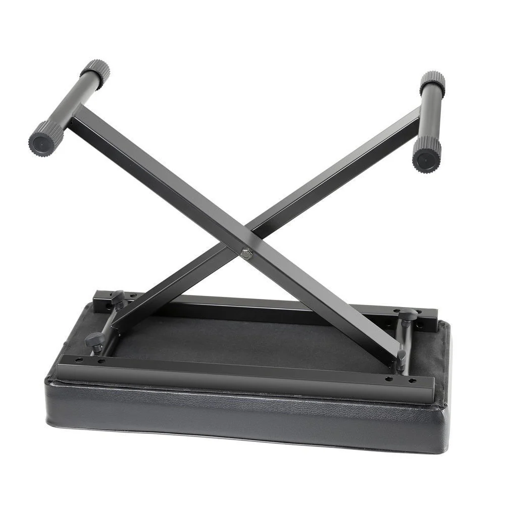 Adam Hall SKT17 Folding Keyboard Bench with Extra Thick Padding - Image 6