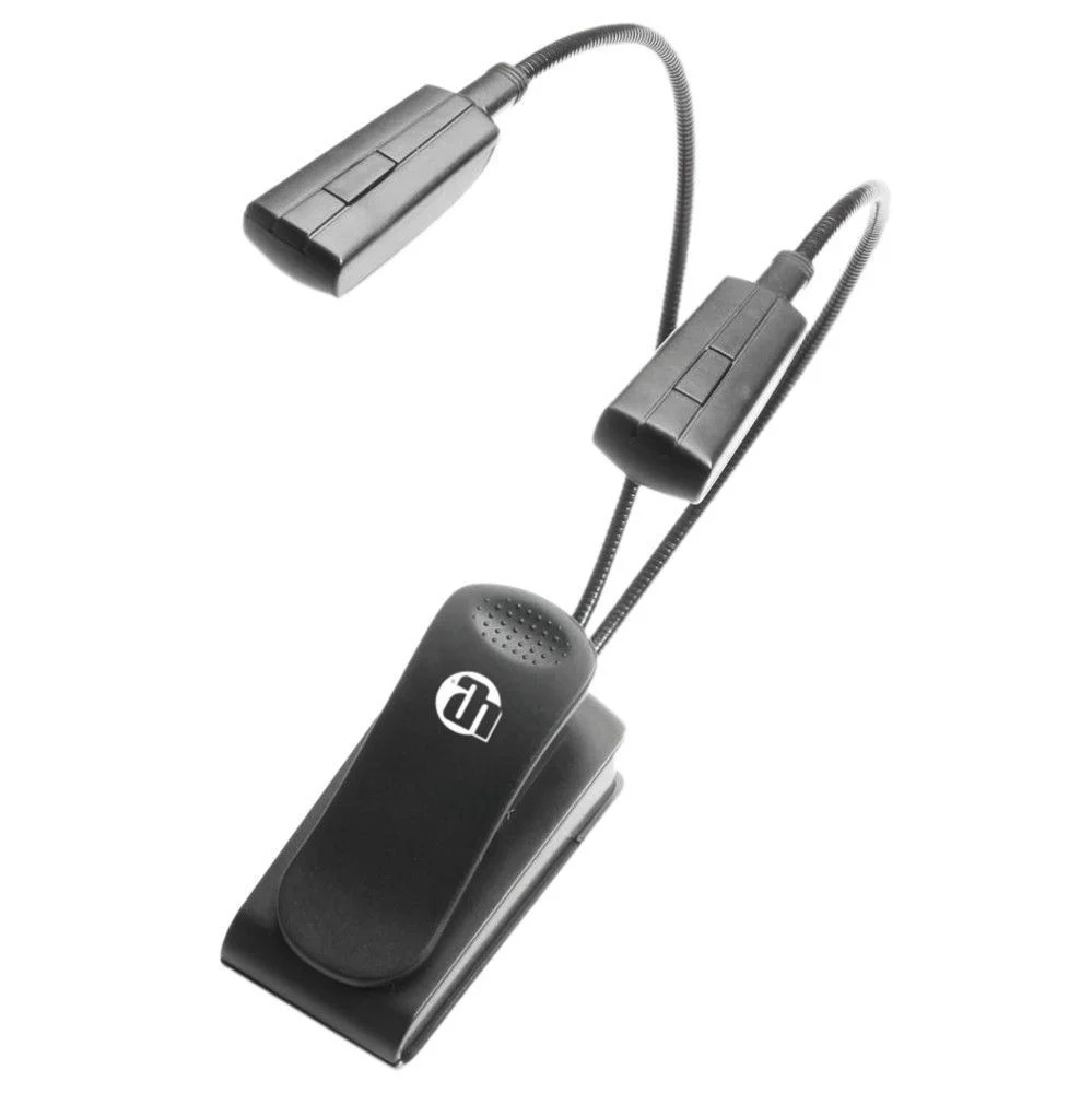 Adam Hall SLED2PRO Twin LED Light For Music Stand with 4 x LED''s on Gooseneck - Image 2