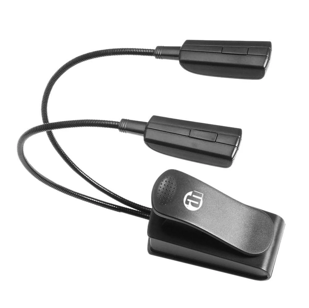 Adam Hall SLED2PRO Twin LED Light For Music Stand with 4 x LED''s on Gooseneck - Image 4