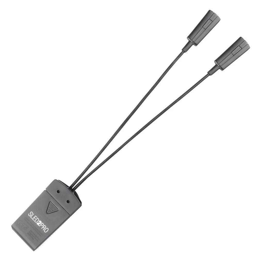 Adam Hall SLED2PRO Twin LED Light For Music Stand with 4 x LED''s on Gooseneck - Image 6