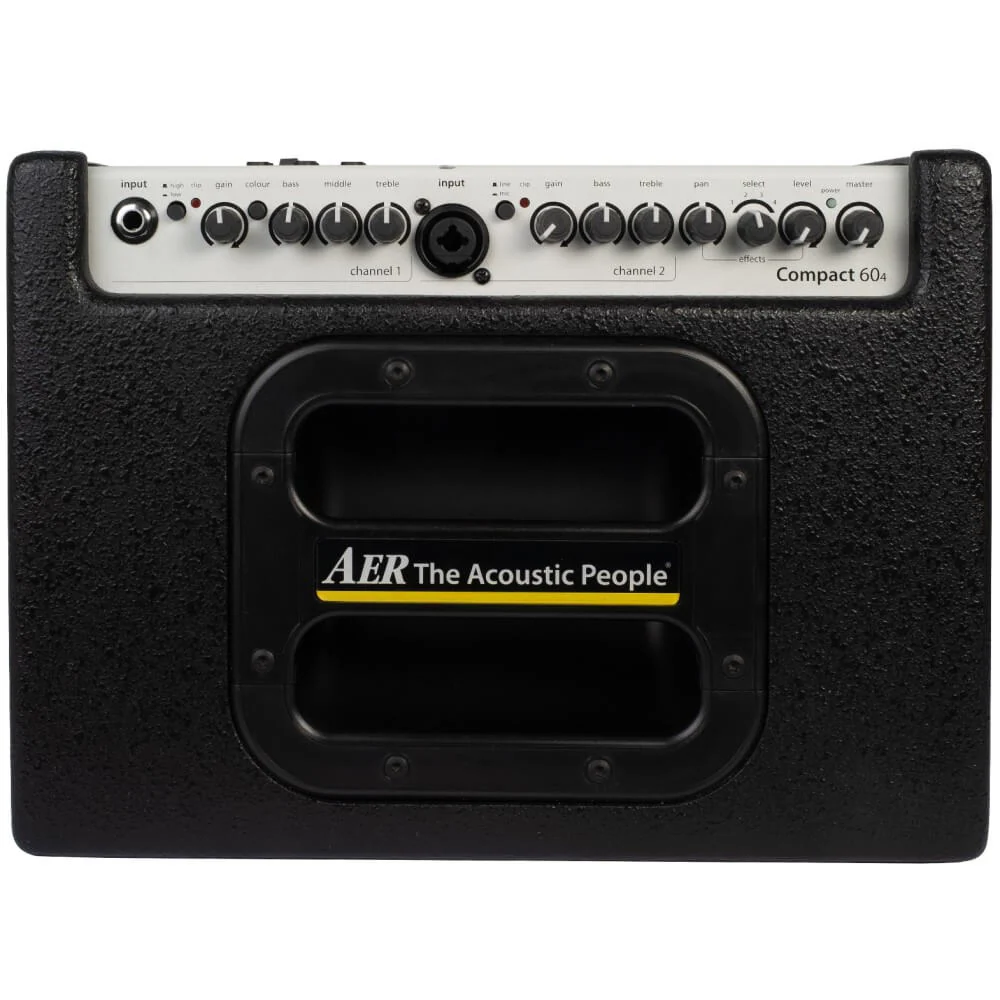 AER Compact 60/4 Slope 60W Twin Channel Acoustic Instrument Amplifier - Image 2