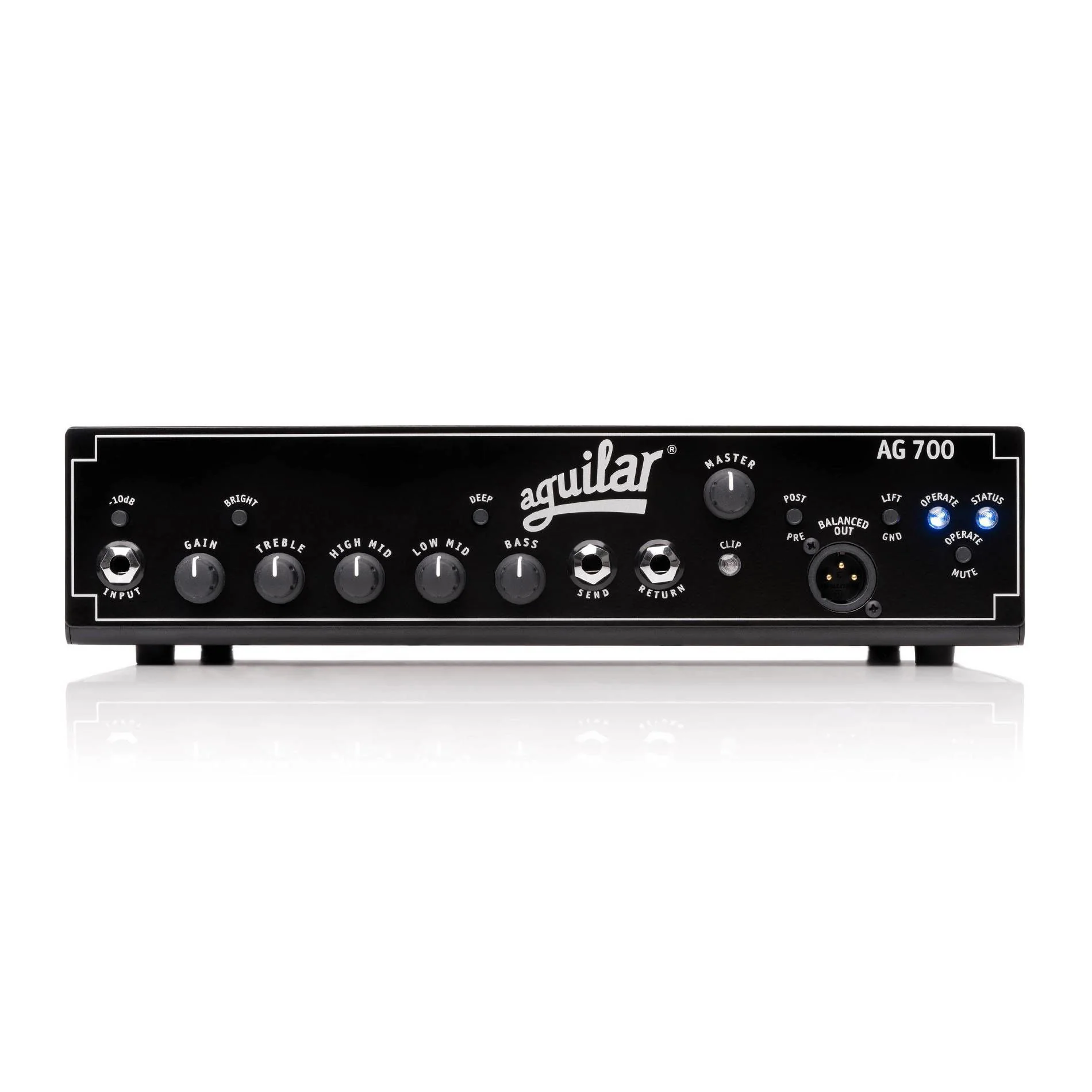 Aguilar AG 700 Super Light Bass Head Amplifier - Image 3
