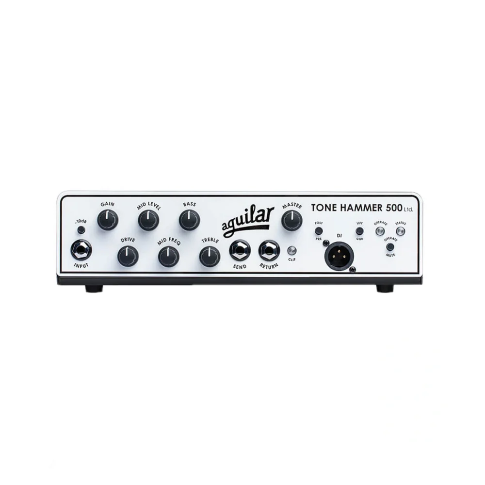 Aguilar Tone Hammer 500 Bass Head Limited Edition White - Image 4
