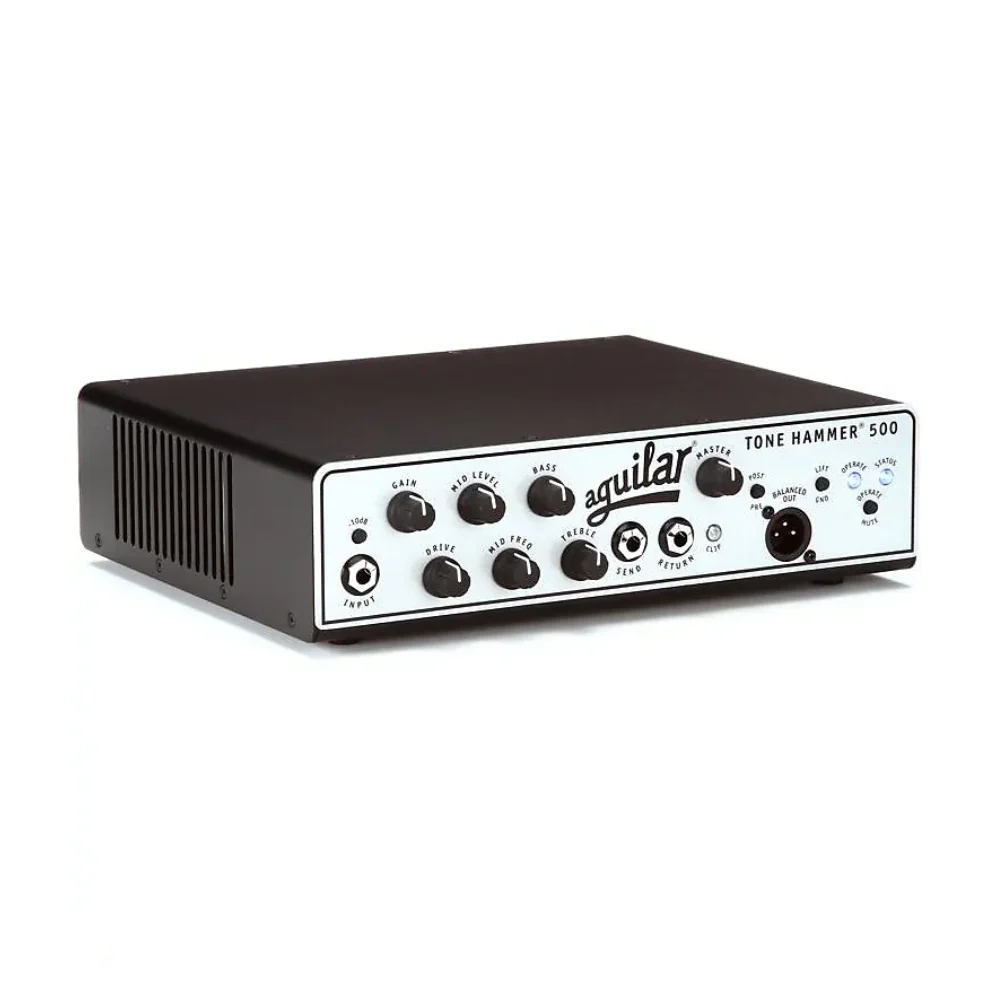 Aguilar Tone Hammer 500 Bass Head Limited Edition White - Image 6