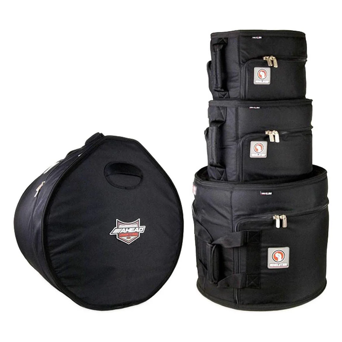 Ahead Armor AR4PCRK Drum Case Set - 10, 12, 16, 22 - Image 2