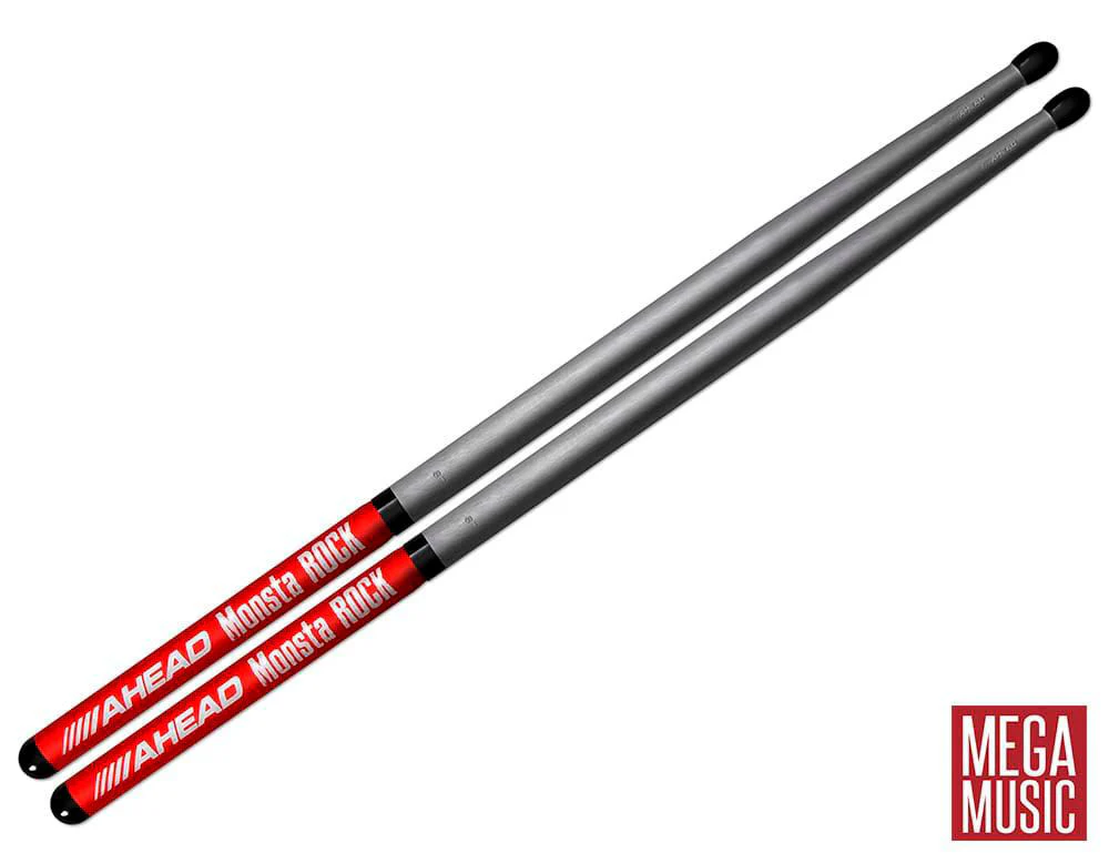 Ahead Monsta Rock Drumsticks - Nylon Tip - Image 2