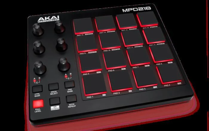 AKAI MPD218 16 Pad Controller - Image 4