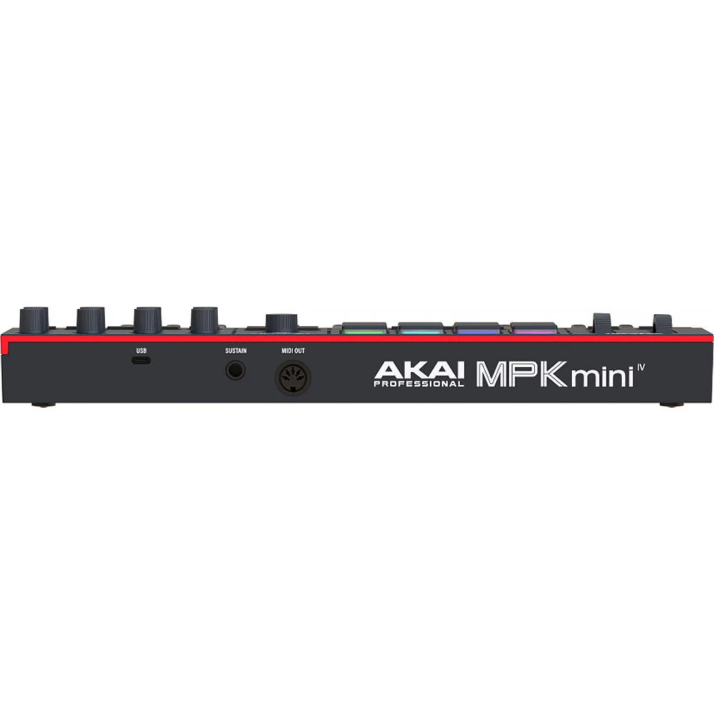 Akai Professional MPK Mini 4 MIDI Controller Keyboard - Black - Image 3
