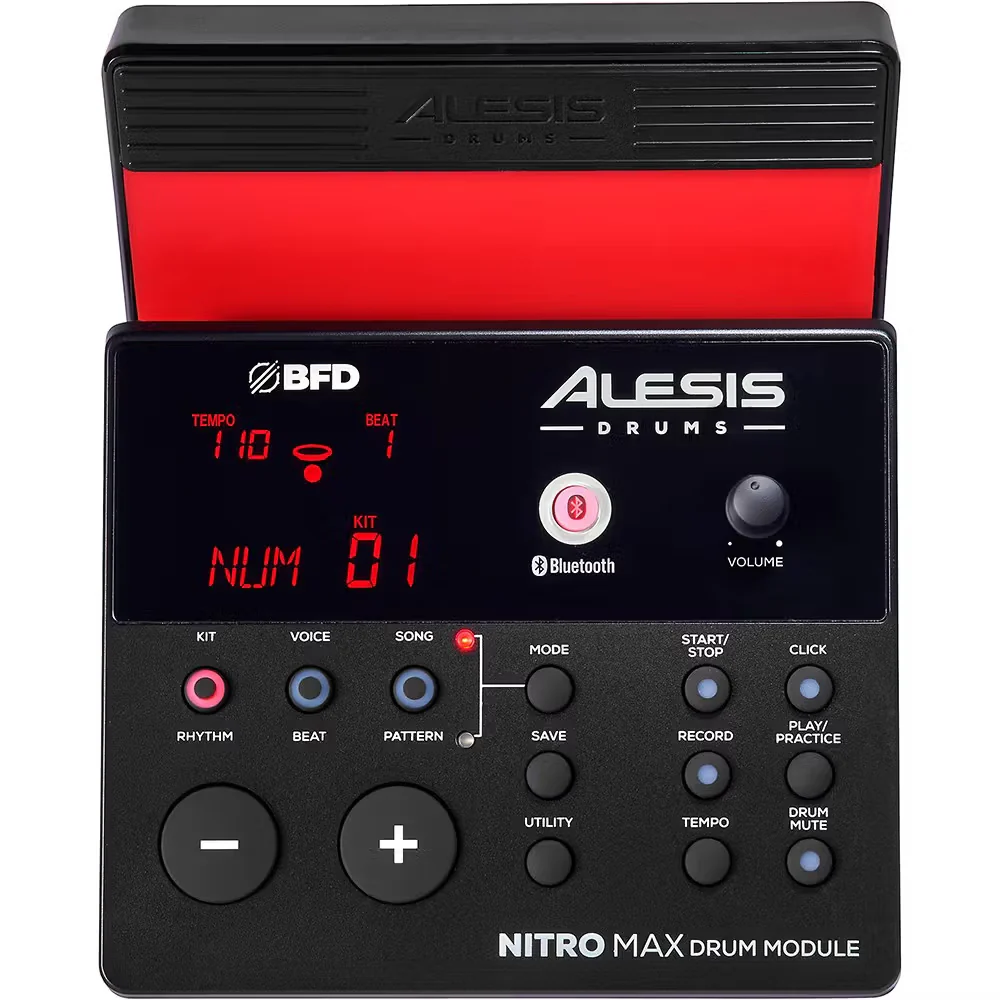 Alesis Nitro Max Special Edition 8pc Electronic Drum Kit w/Bluetooth & BFD - Image 4