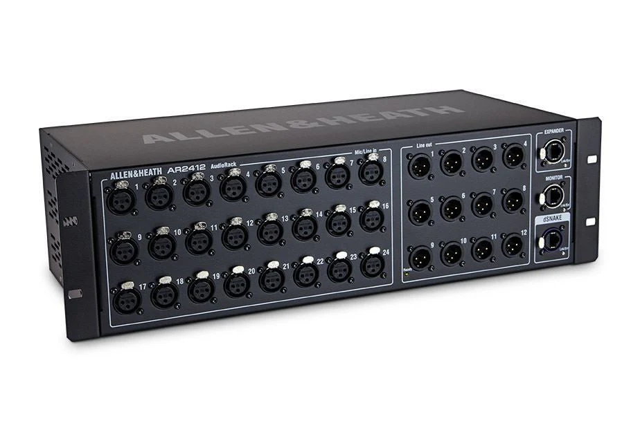 Allen & Heath AR-2412 Main AudioRack 24 XLR Input 12 XLR Output (AR2412) - Image 2