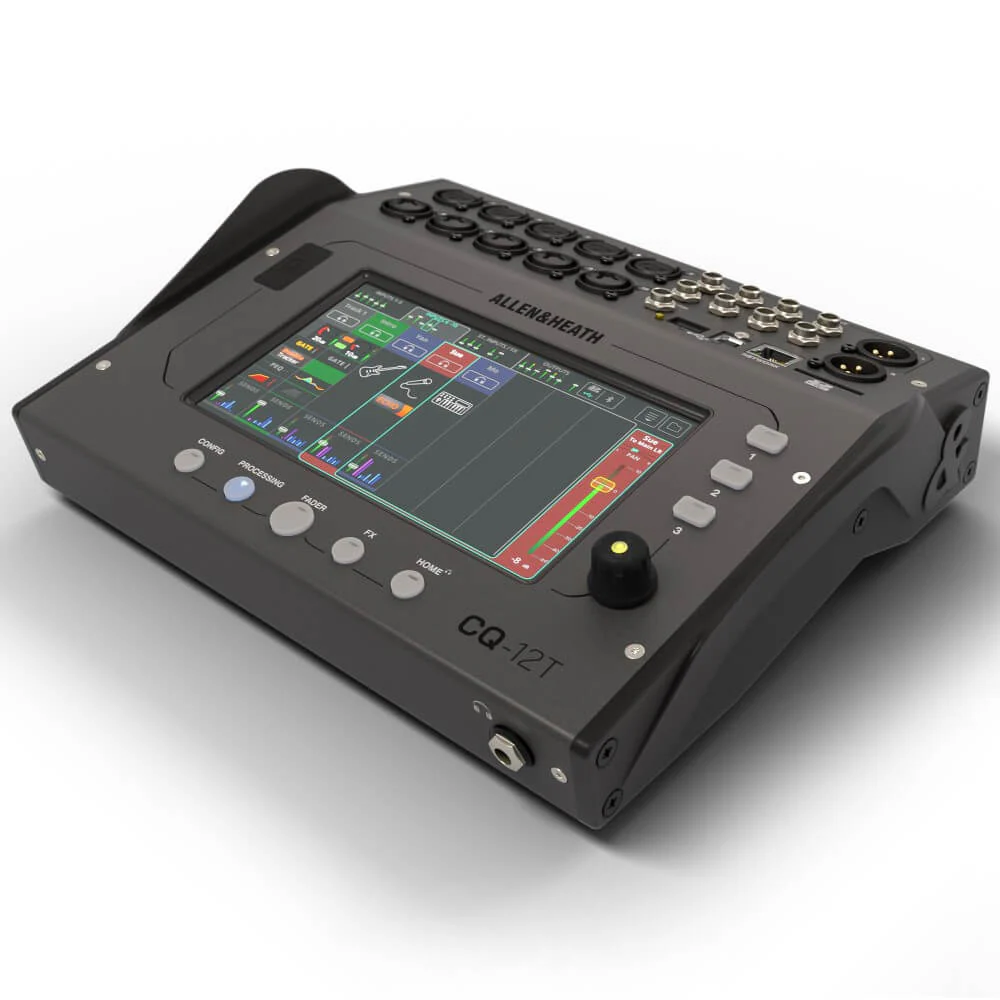 Allen & Heath CQ-12T Ultra-Compact 96kHz 12-Channel Digital Mixer - Image 6
