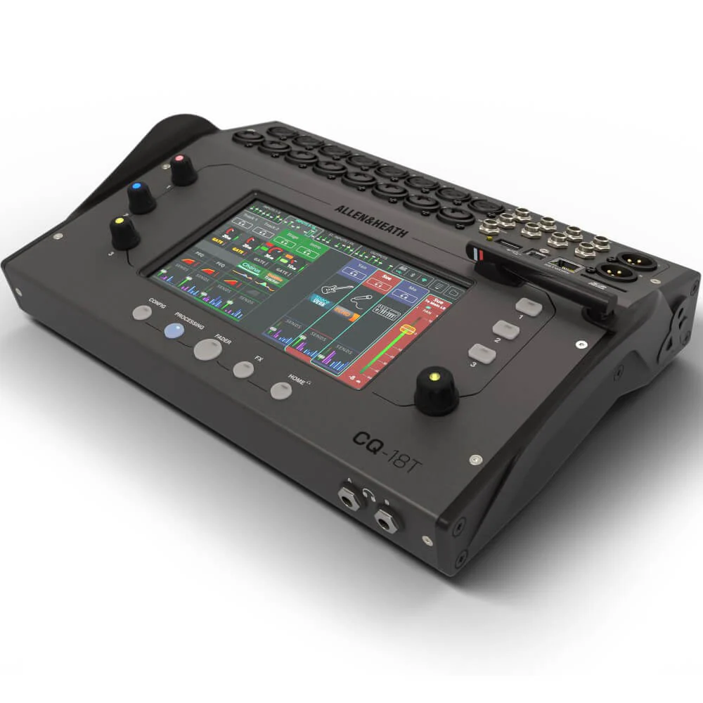 Allen & Heath CQ-18T Ultra-Compact 96kHz 18-Channel Digital Mixer - Image 2