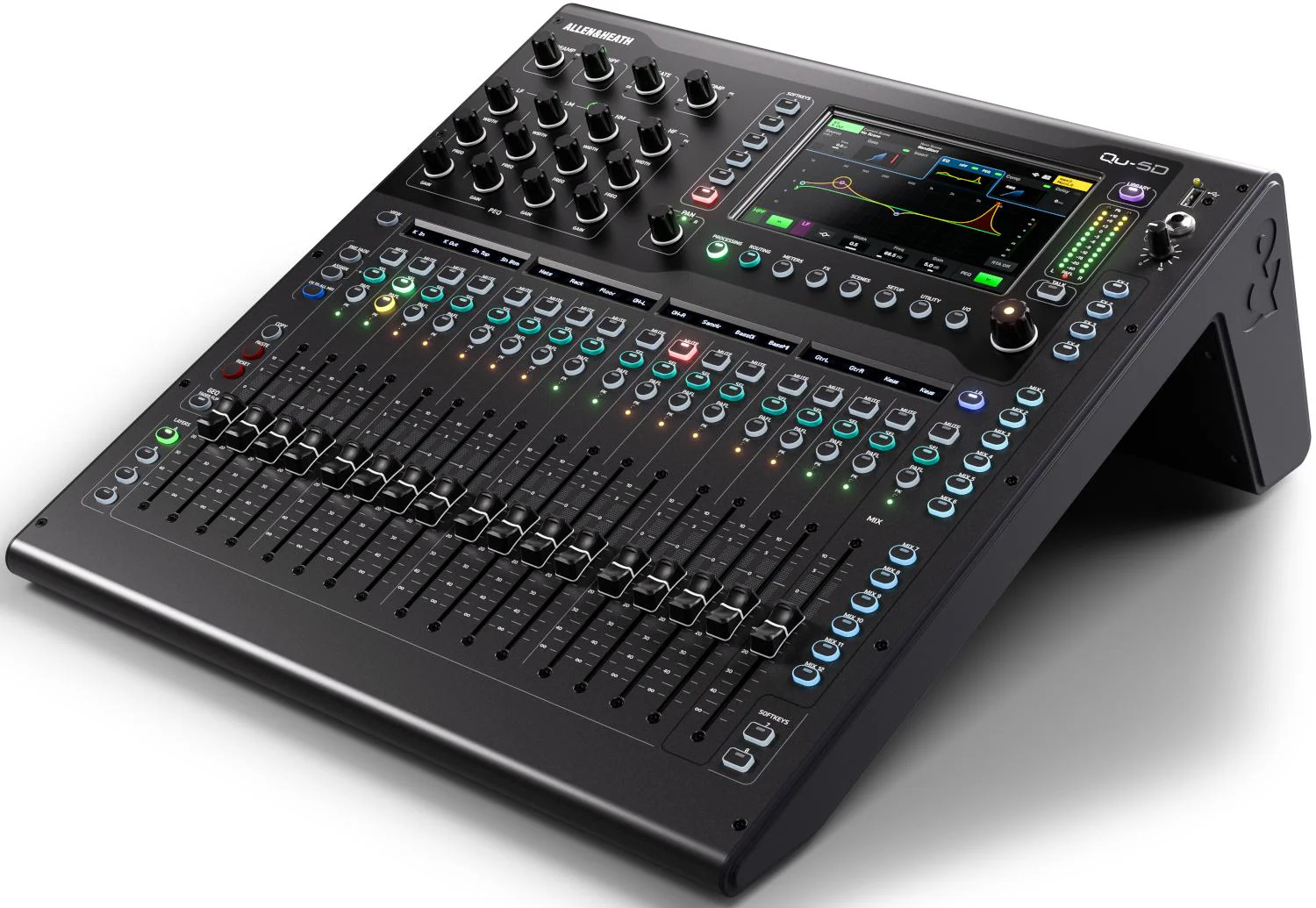 Allen & Heath QU-5D Digital Mixing Console w/Dante - Image 4
