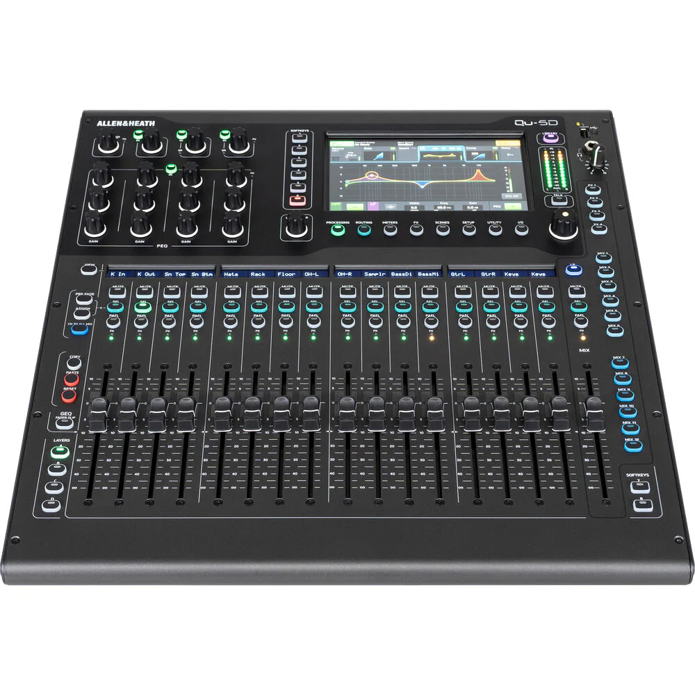 Allen & Heath QU-5D Digital Mixing Console w/Dante - Image 6