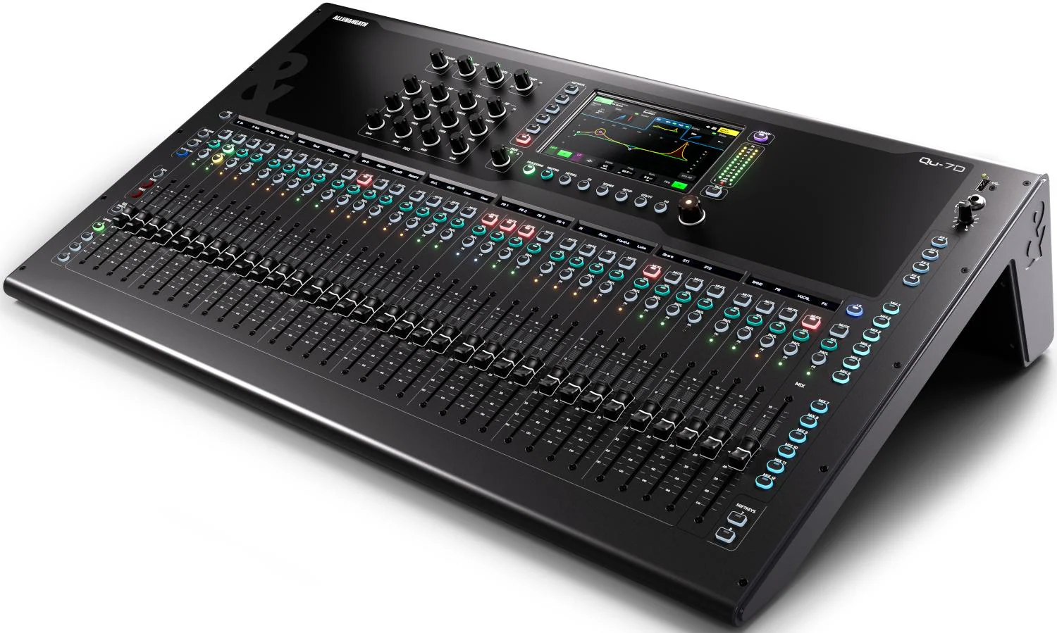 Allen & Heath QU-7D Digital Mixing Console w/Dante - Image 4