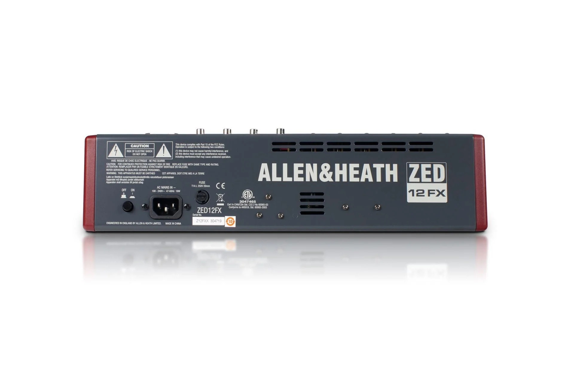 Allen & Heath Zed-12FX Mixing Desk - Image 2