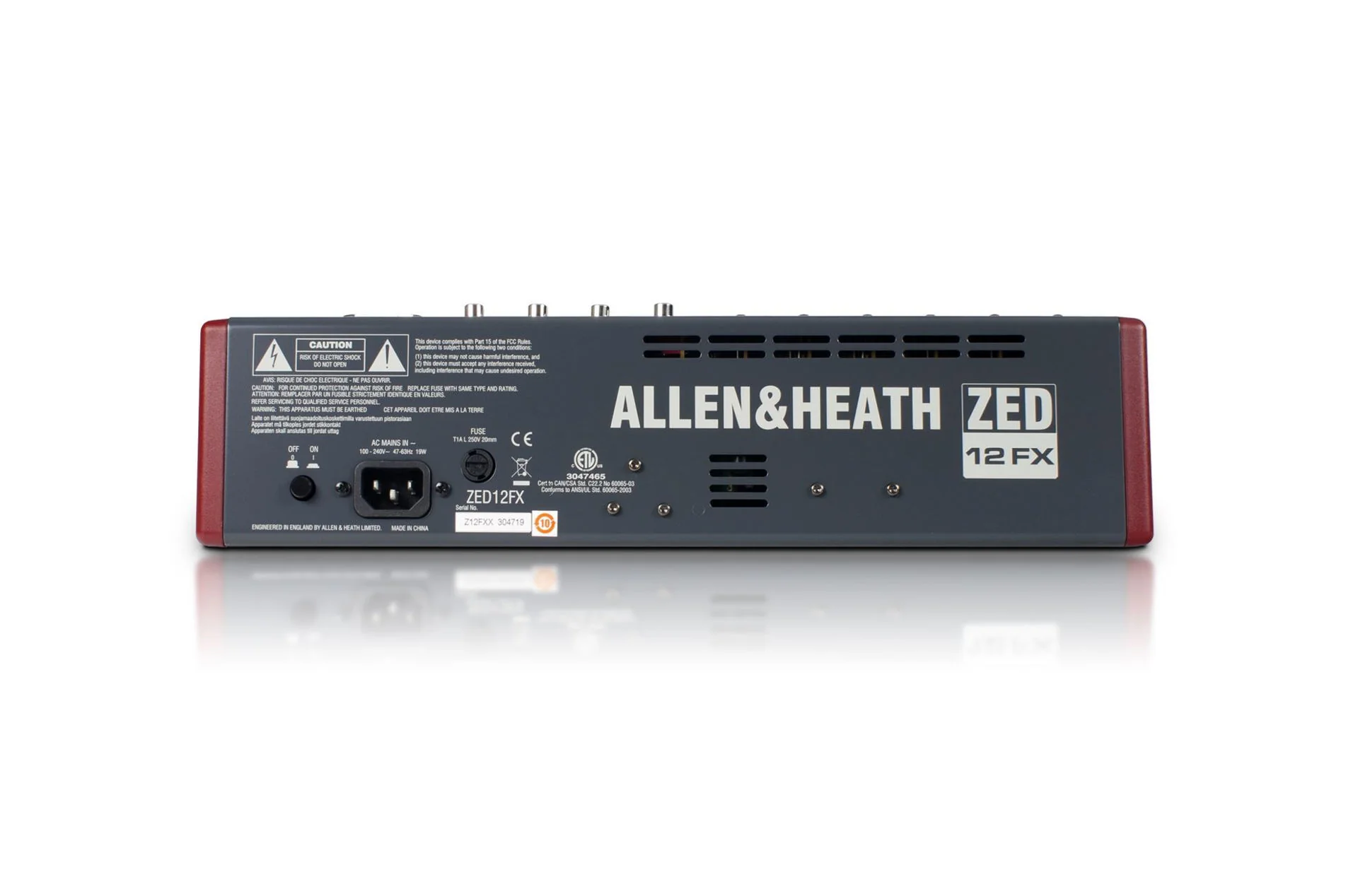 Allen & Heath Zed-12FX Mixing Desk - Image 4