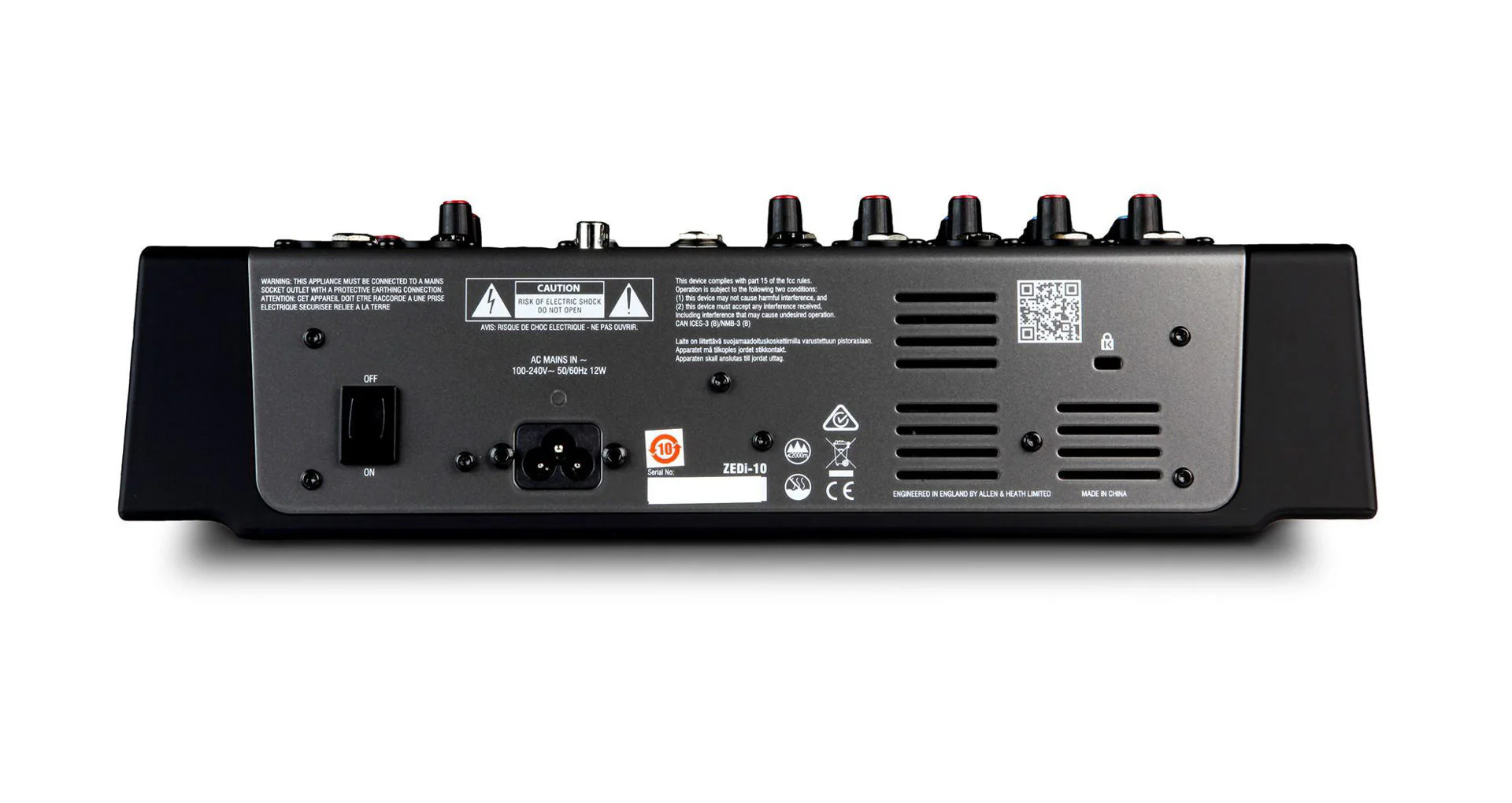 Allen & Heath ZEDi10 Hybrid Compact Mixer with 4x4 USB Interface - Image 5