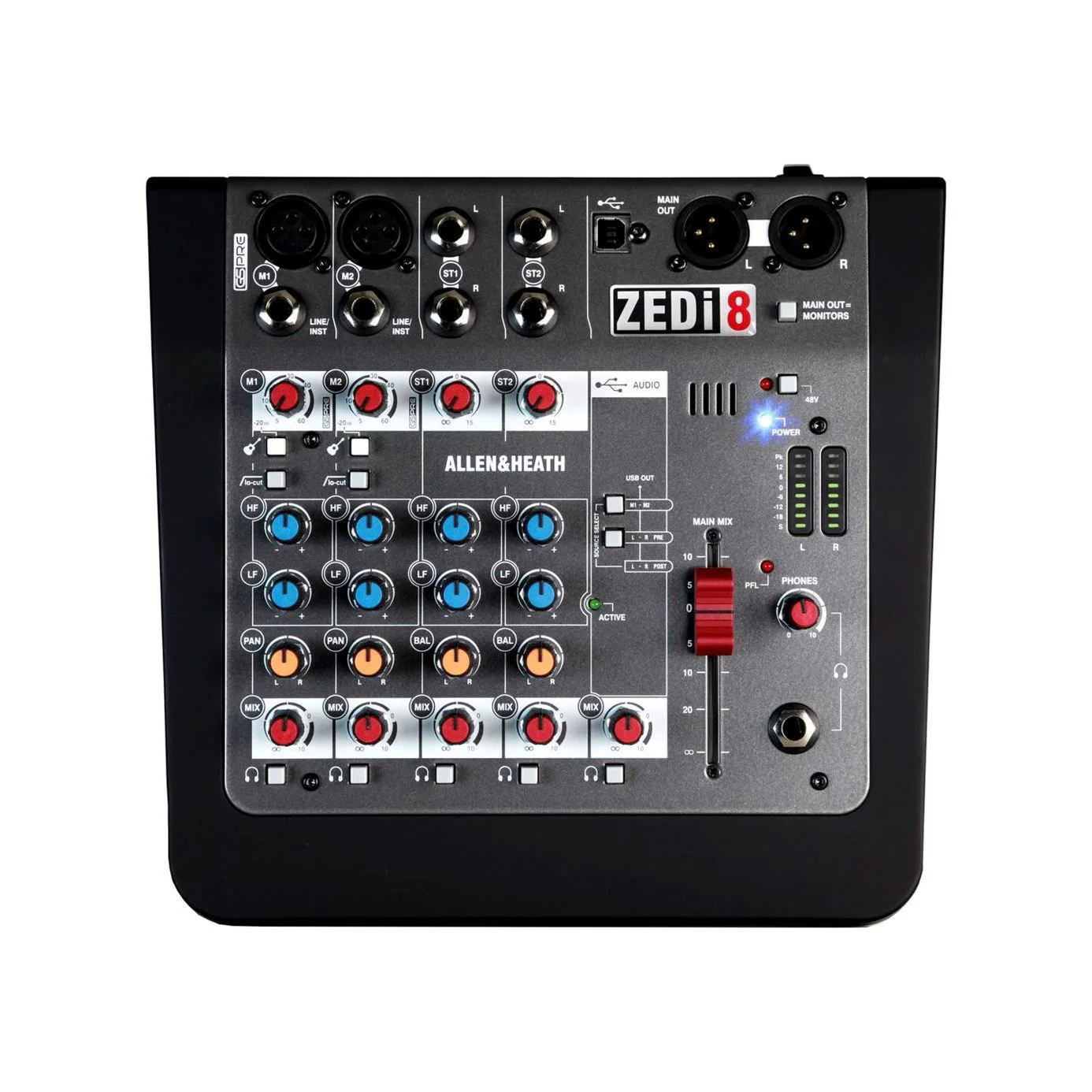 Allen & Heath Zedi8 - Hybrid Mixing Desk and USB Interface - Image 5