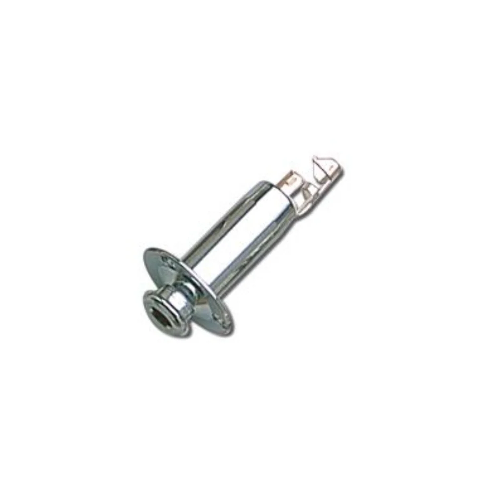 Allparts Exterior Mount End Pin Jack Chrome - Image 2