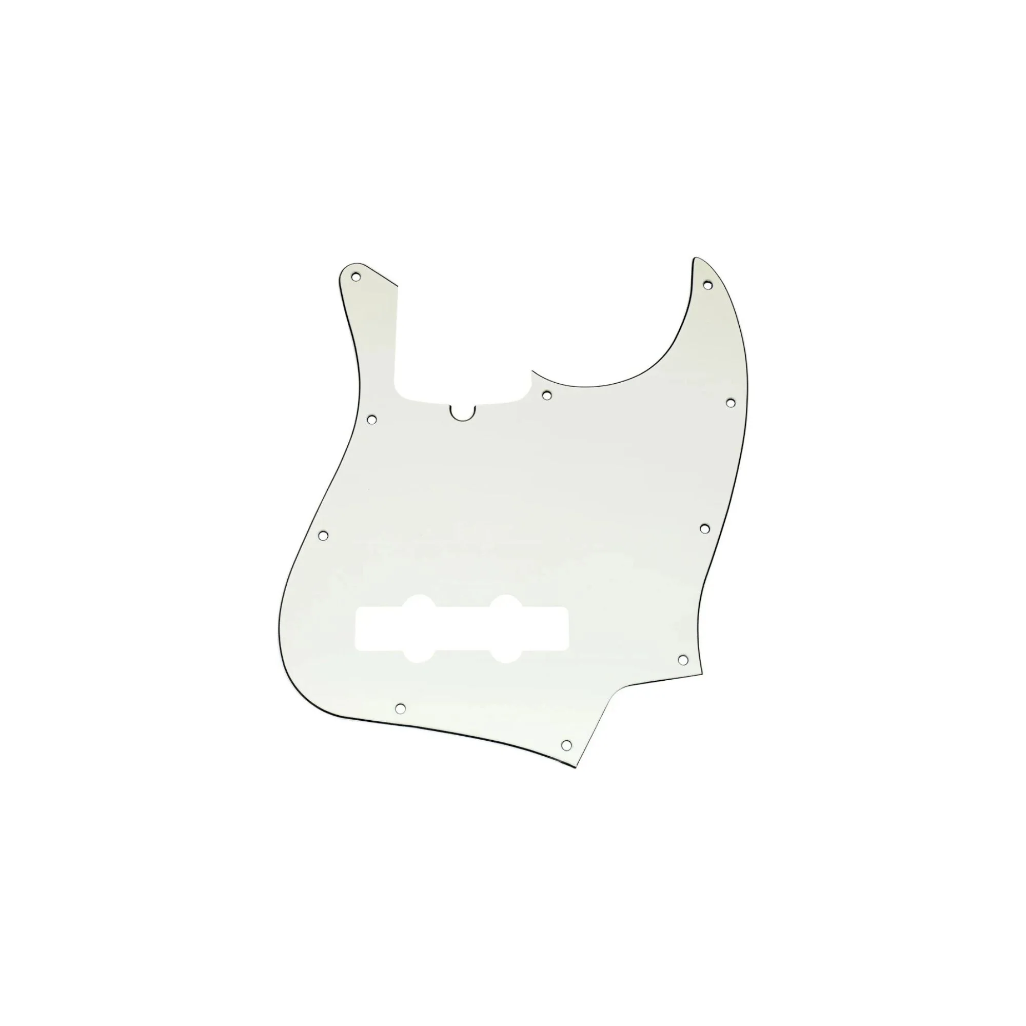 Allparts Jazz Bass Pickguard - White