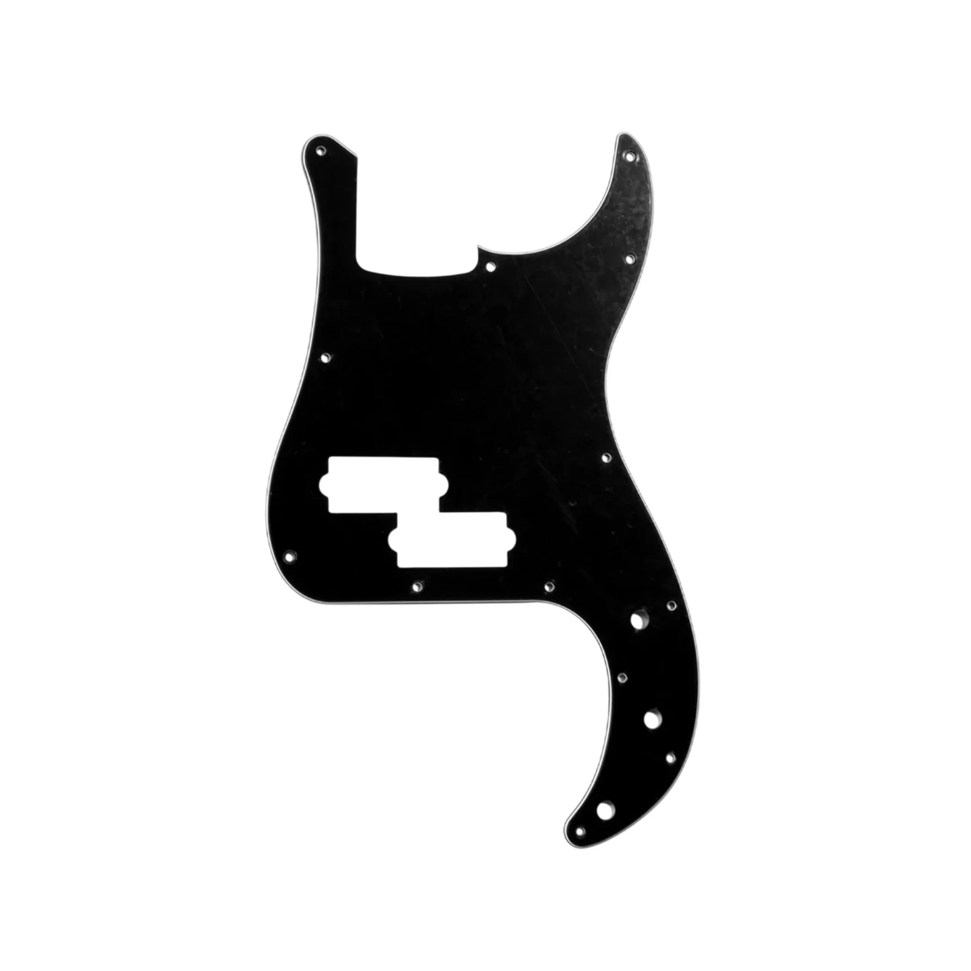 Allparts Precision Bass Pickguard - 3-Ply Black