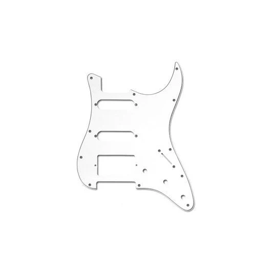 Allparts Stratocaster HSS Pickguard - 3-Ply White