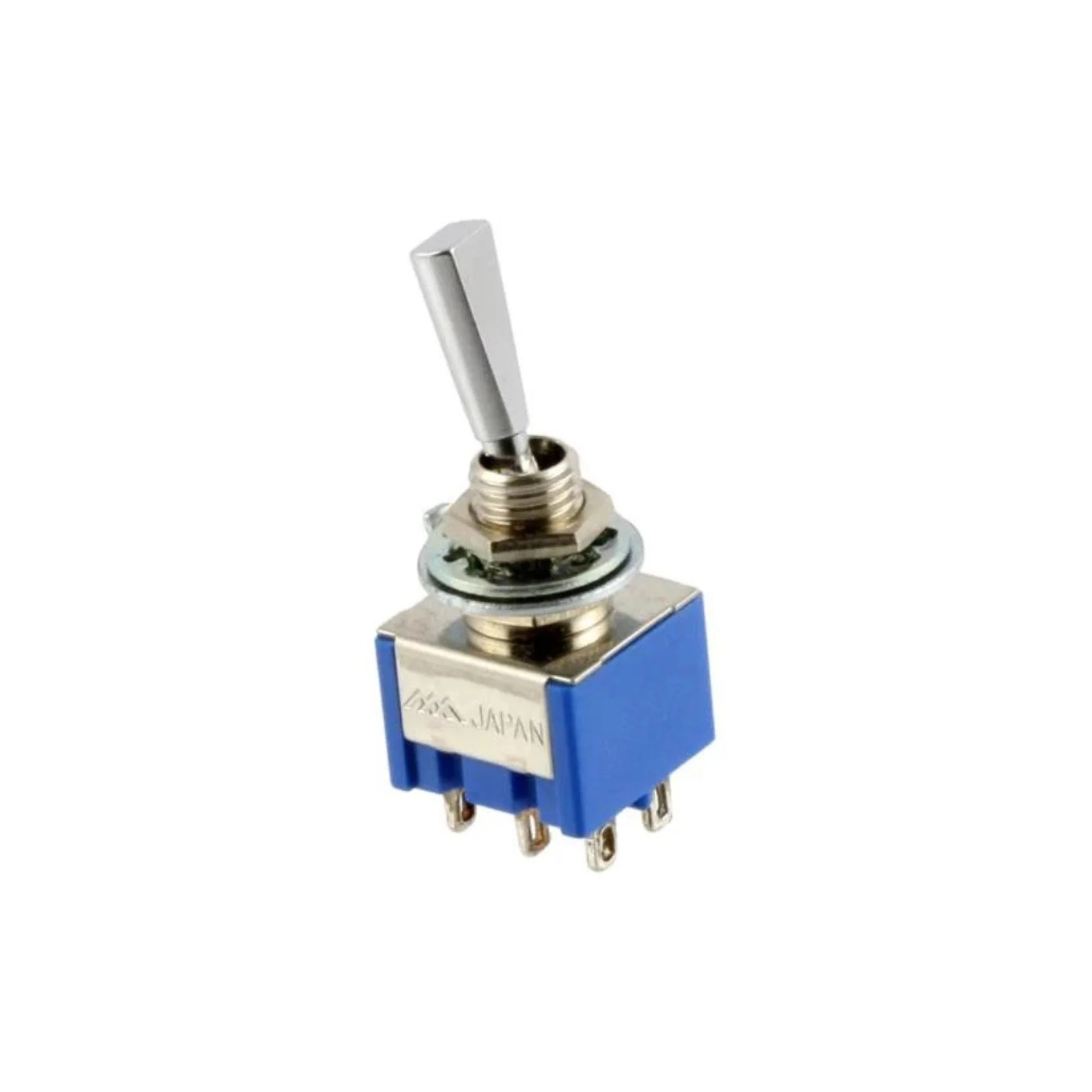 Allparts USA On Off On DPDT Mini Switch - Chrome