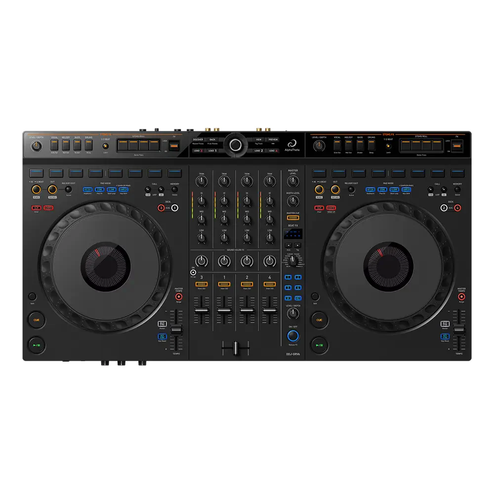AlphaTheta DDJ-GRV6 4-Channel DJ Controller - Image 5