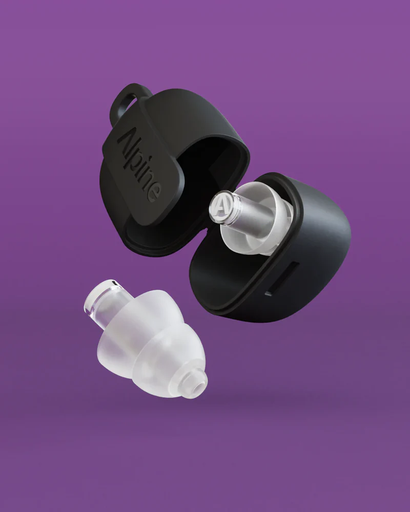 Alpine PartyPlug Pro EarPlug Pros Pack w/Case (-21dB) - Transparent - Image 7