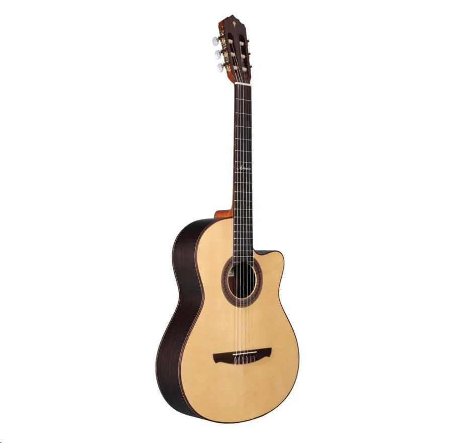 Altamira N300CC Hybrid Crossover Classical Guitar with Fishman Pickup - Natural - Image 3
