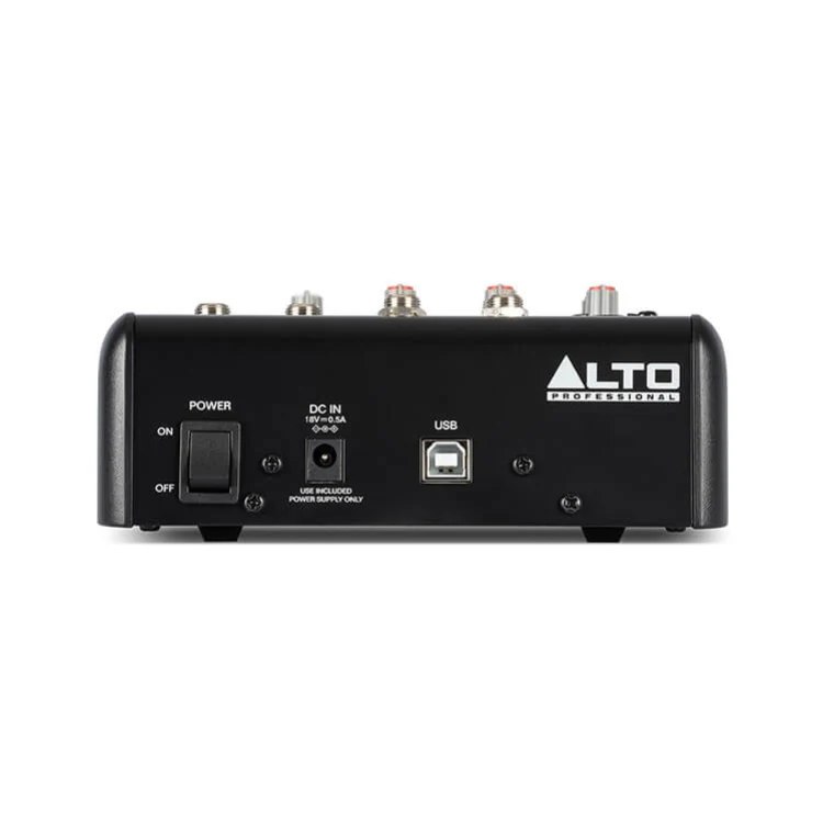 Alto Professional TrueMix 500 5-Channel Analog Mixer with USB Audio Interface - Image 4