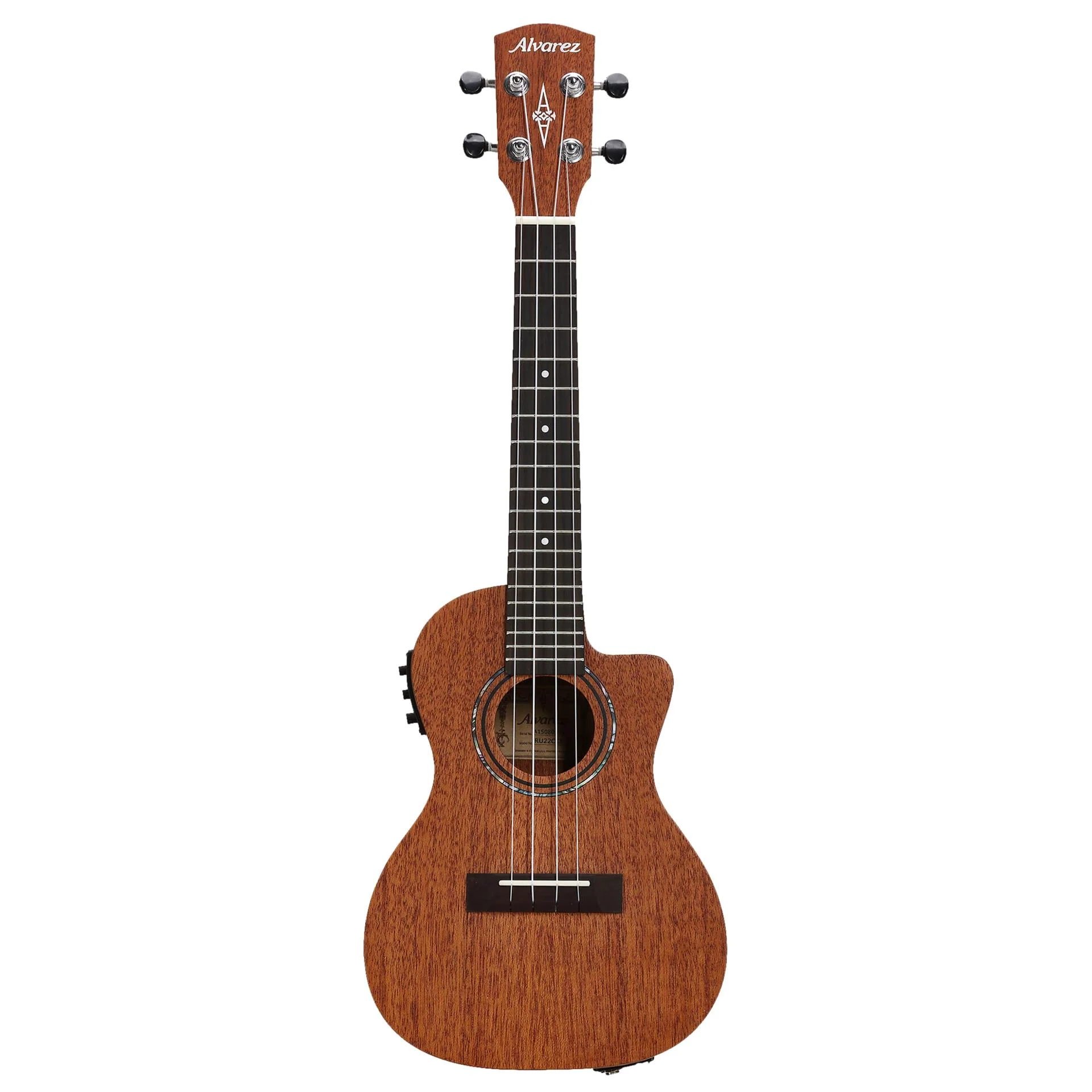 Alvarez Regent RU22CCE Concert Ukulele Acoustic/Electric w Cutaway - Image 4