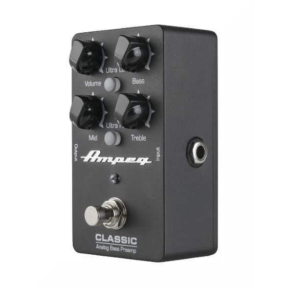 Ampeg Classic Analogue Bass Preamp Guitar Effects Pedal - Image 2