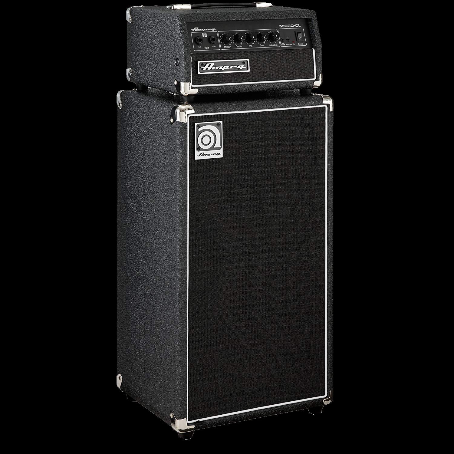 Ampeg Micro-Classic Stack Bass Head and Cabinet - 100 Watt - Image 2
