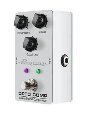 Ampeg Opto Comp Analog Optical Compressor Guitar Effects Pedal - Image 2