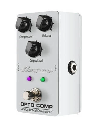 Ampeg Opto Comp Analog Optical Compressor Guitar Effects Pedal - Image 4