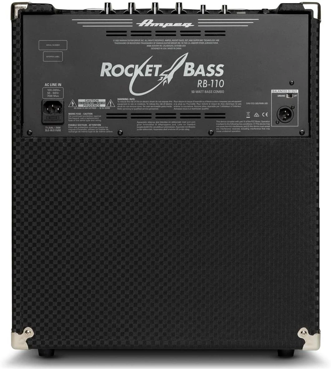 Ampeg Rocket Bass 110 - 50W 10 Speaker Bass Combo - Image 3