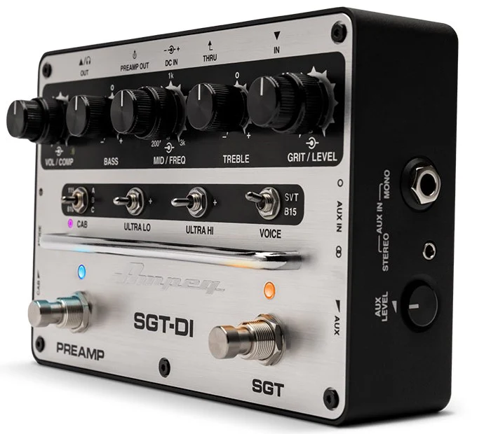 Ampeg SGT-DI Bass Preamp and DI Bass Guitar Pedal - Image 8