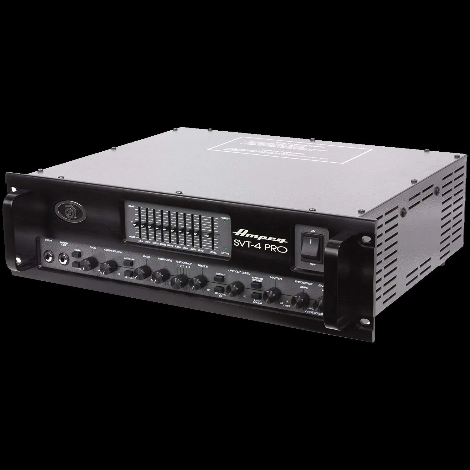 Ampeg SVT-4PRO 1200W Tube Preamp Bass Amplifier Head - Image 3