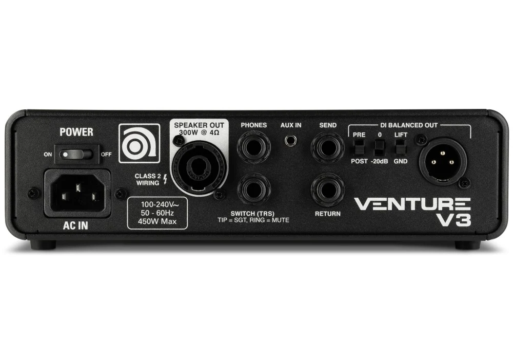 Ampeg Venture V3 300W Compact Bass Amplifier Head - Image 8