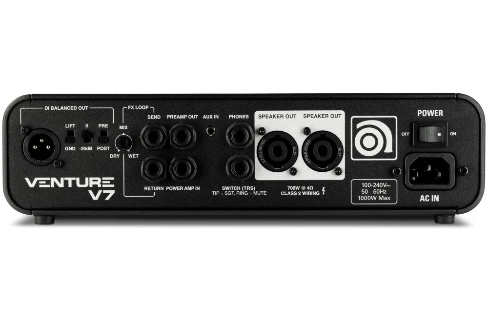 Ampeg Venture V7 700W Compact Bass Amplifier Head - Image 5
