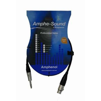 Amphe-Sound 1m Female XLR - 6.35mm Jack (TRS) Cable - Image 2