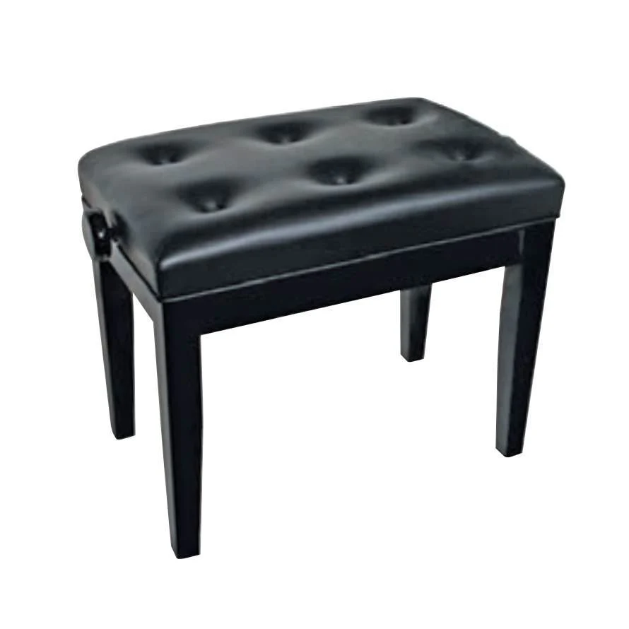 AMS KTW13 Height Adjustable Wooden Bench in Polished Ebony - Image 2