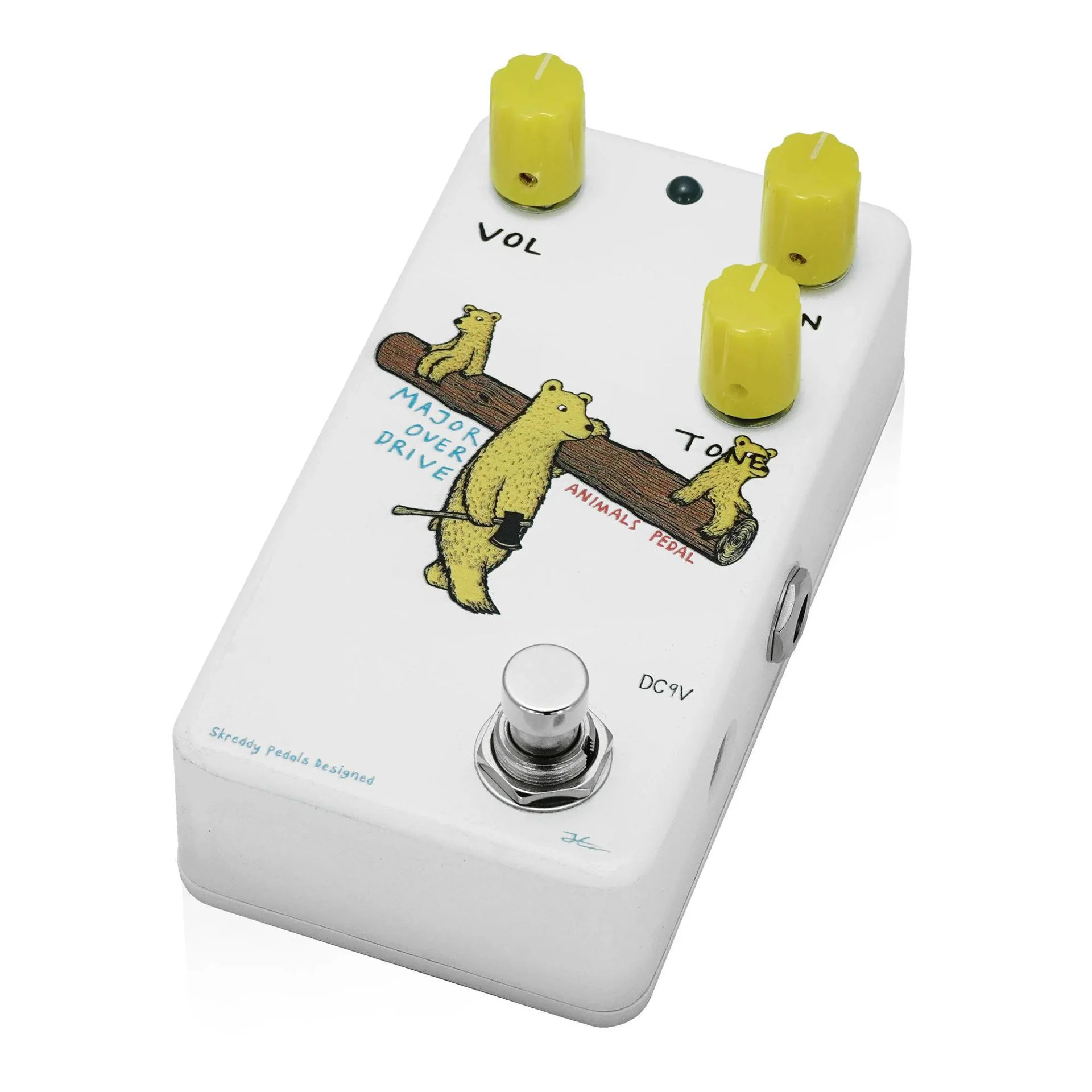 Animals Pedal MJO2 Major Overdrive Guitar Effects Pedal - Image 5